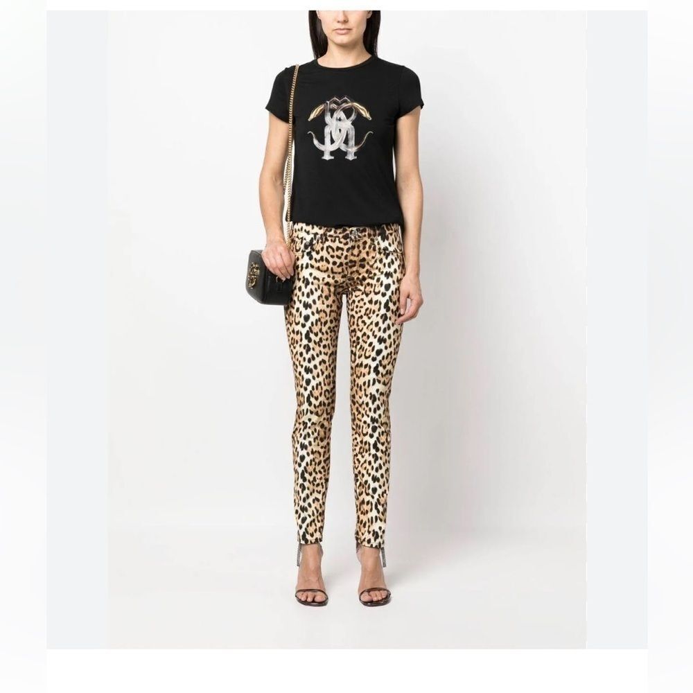 Robertocavalli size 44 Roberto Cavalli Animal Print Pants for Women